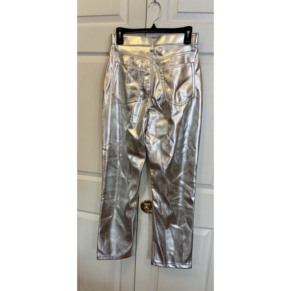 NWT Abercrombie fitch Silver Jeans Sz 28/6 Curve Love90s Straight High Rise NEW - Picture 8 of 9